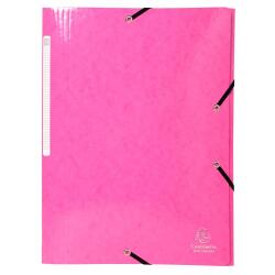 Cartella 3 lembi con elastici Maxi Capacity cartoncino lustré 425g/mq Iderama - A4