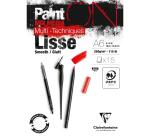 Bloc Paint'On encollé lisse A6 15 feuilles 250g