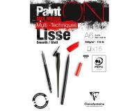 Bloc Paint'On encollé lisse A6 15 feuilles 250g