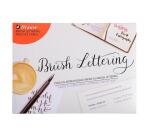 Feuilles d'apprentissage au Brush lettering.