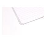 Triomphe GOLD carnet piqûre textile A5 96 pages ligné papier blanc 90 g - Blanc