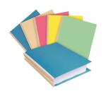 Exacompta Forever Recycled A4 Cloth Spine Folders (Pack of 25)