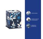 Cyanotype, Pot à crayons carré 8,5x8,5x11 cm