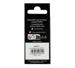 Manche en bois teinté sur broche