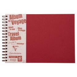 Album de voyage Age Bag reliure intégrale A4 paysage 80 pages ligné 120g + uni à grain 160g