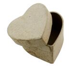 Mini boîte coeur 5x5x3cm - Kraft