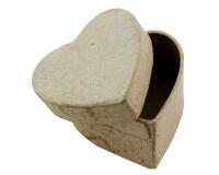 Mini boîte coeur 5x5x3cm - Kraft