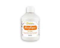 ACRYLIQUE MATE 500 ML BLANC - Blanc