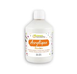 ACRYLIQUE MATE 500 ML BLANC - Blanc
