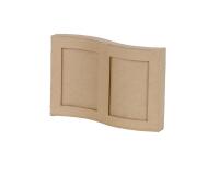 Cadre vague 5,5x21x13,5cm - Kraft