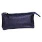 CUIRISÉ Grande Pochette 2 compartiments 22x11 cm - Pétrole
