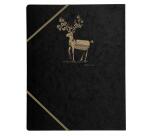 Chemise à élastique 3 rabats Flying Spirit Black 24x32cm motifs assortis - Noir