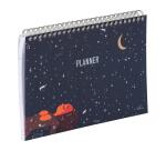 Adolie, Bloc planner reliure intégrale en-tête 22x14 cm 53 feuillets imprimés