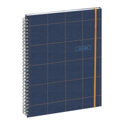 Agenda de bureau SAD 29 S Casual 21 x 29.7 cm Semainier Septembre 2025 à Décembre 2026 - 16 mois. - Bleu foncé