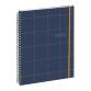 Agenda de bureau SAD 29 S Casual 21 x 29.7 cm Semainier Septembre 2025 à Décembre 2026 - 16 mois. - Bleu foncé