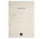 Recharge de 100 feuillets A4 80g pour reliure juridique 4 anneaux - Ivoire