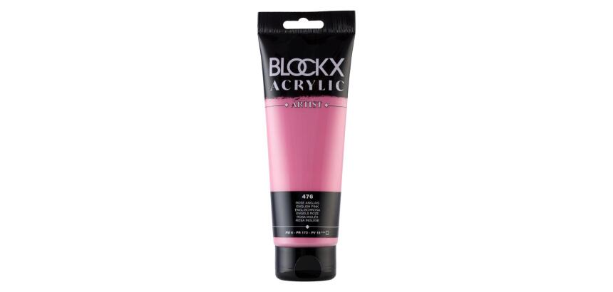 Peinture acrylique fine tube 250ml - Rose anglais