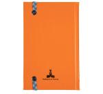 Carnet Iderama 170x110, 192 pages lignées - Orange