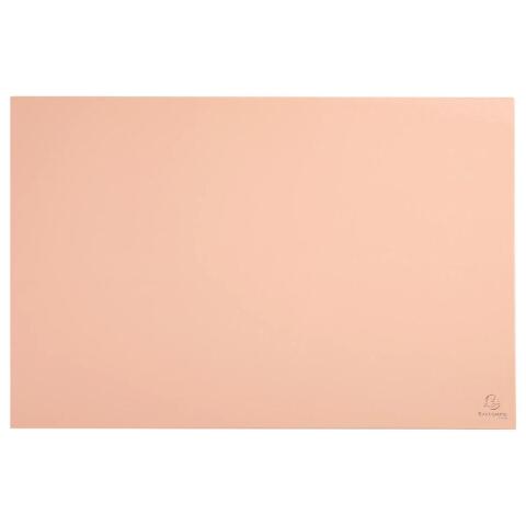 Vade de escritorio en cartón - 585x385x5mm - Aquarel - Coral