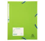 Chemise 3 rabats à élastiques polypropylène 7/10e Forever PP - A4 - Vert anis