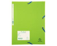 Chemise 3 rabats à élastiques polypropylène 7/10e Forever PP - A4 - Vert anis