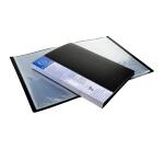 Carpeta Exacompta de fundas con porta etiqueta 3 caras polipropileno rigido 20 vista - A4 - Negro