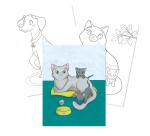 Graffy Color, Animaux familiers MamanBébé - Multicolore