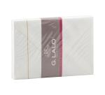 20 enveloppes C6(114x162mm)toile impériale doublées gommées - Blanc