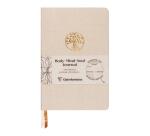 Inspire, Body Mind Soul journal, Carnet brochure souple 14x21 cm, 192 pages, couverture Toile du Marais, imprimé, ass.
