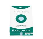 Étui de 100 fiches - bristol ligné non perforé 100x150mm - Bleu ciel