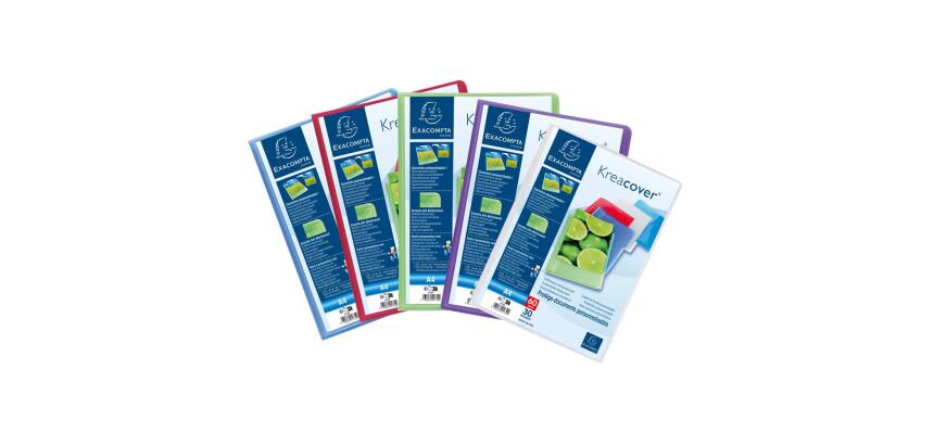 Display Book KreaCover PP A4 30Pkt Ast - Assorted colours