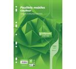 Feuillets mobiles sous film 7000 A4 100 pages perforées grands carreaux 80 g