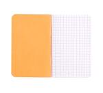 Carnet piqué Rhodia Classic 7,5x12 cm 48p petits carreaux 5x5 non détachables 80g - Orange
