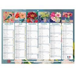 Calendrier Sophie Adde avec illustrations 29,5 x 22 cm Semestriel 2026 - Visuel