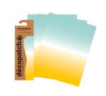 Pochette 3 Feuilles Identiques Ref 921 - Jaune