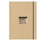 Kraft carnet piqué 20F A3 115g