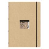 Kraft carnet piqué 20F A3 115g
