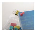 Kit de 58 attaches Aquarel - Couleurs assorties