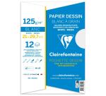 Dessin à Grain pochette 12F A4 125g