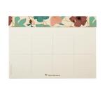Gaïa beige, bloc planner à rivets 24 x 17 cm 60 feuillets imprimés détachables