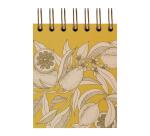Jardin des Sens, Bloc reliure intégrale en-tête 9x11 cm, 160 feuilles, uni, ass.