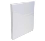 Classeur personnalisable rigide 3 poches KreaCover - 2 anneaux en D 20mm - A5 - Blanc
