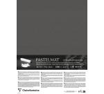 Pastelmat contrecollé 5 feuilles 24x32cm - Anthracite
