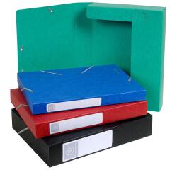 Cartobox® Cartulina lustrada 7/10e - 600 g/m2 - Lomo: 40 mm - Formato de documento: A4 - Tamaño: 25x33cm