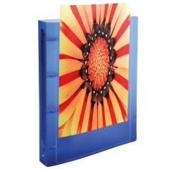 Classeur 4 anneaux 15mm polypropylène opaque 5/10e Krea Cover - A4 - Couleurs assorties