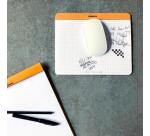 Tapis de souris Rhodia 19 x 23 cm 30 feuilles petits carreaux 5/5 en présentoir de 30 pièces - Orange