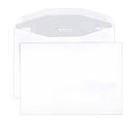 Boite de 500 Enveloppes Blanches C5-162x229mm - Gommée Mécanisable - 80g/m2 - pour machine de mise sous pli automatique - Blanc