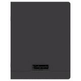 Cahier piqué 8000 POLYPRO 17x22 cm 48 pages grands carreaux 90 g - Noir