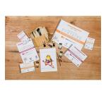 Fontaine Extra Blanc Grain Fin bloc collé 4 côtés 15F 20x20cm 300g