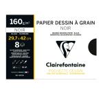 Etival Color pochette 8F A3 160g - Noir